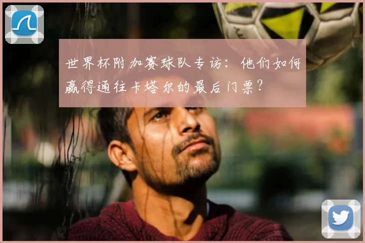 世界杯附加赛球队专访:他们如何赢得通往卡塔尔的最后门票?